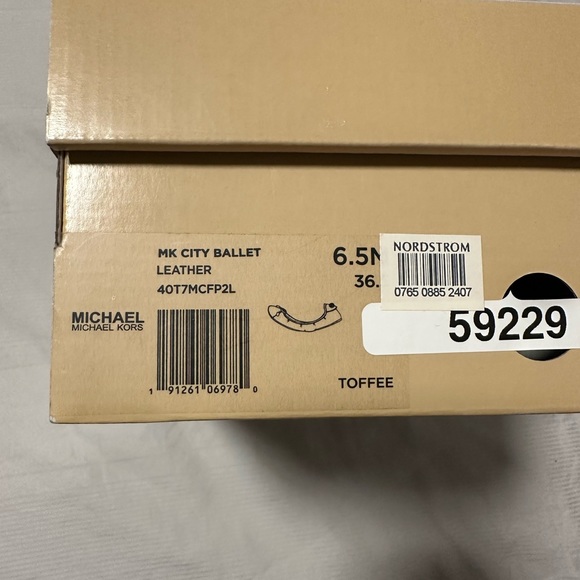 Michael Kors City Ballet - Toffee Flats - Picture 4 of 4